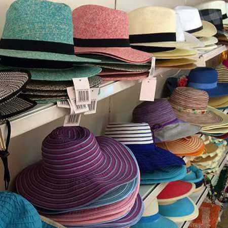 Great variety of Hats